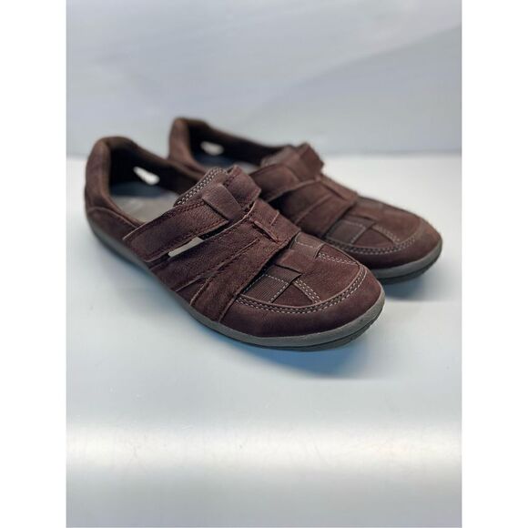 CLARKS COLLECTION 13291 Marron SLIP ON LOAFERS SIZE 6.5M UK 4D EUR 37 - Picture 1 of 10